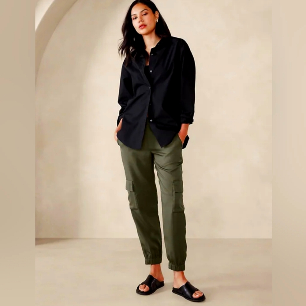 Tencel cargo pant